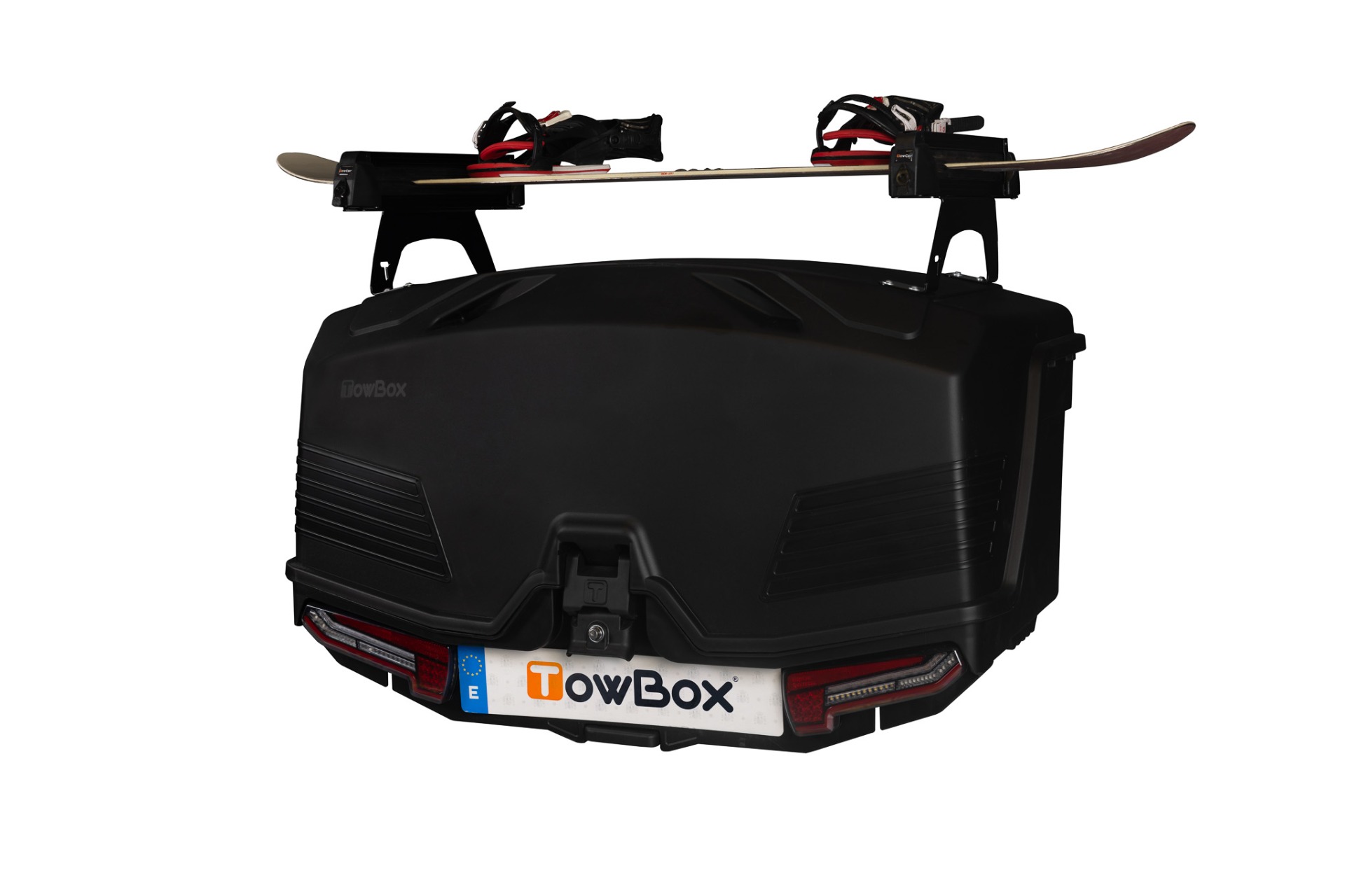TOWCAR / TOWBOX ALPHA 330 Liter (NEW 2025) + OPTIE TOP-SKI